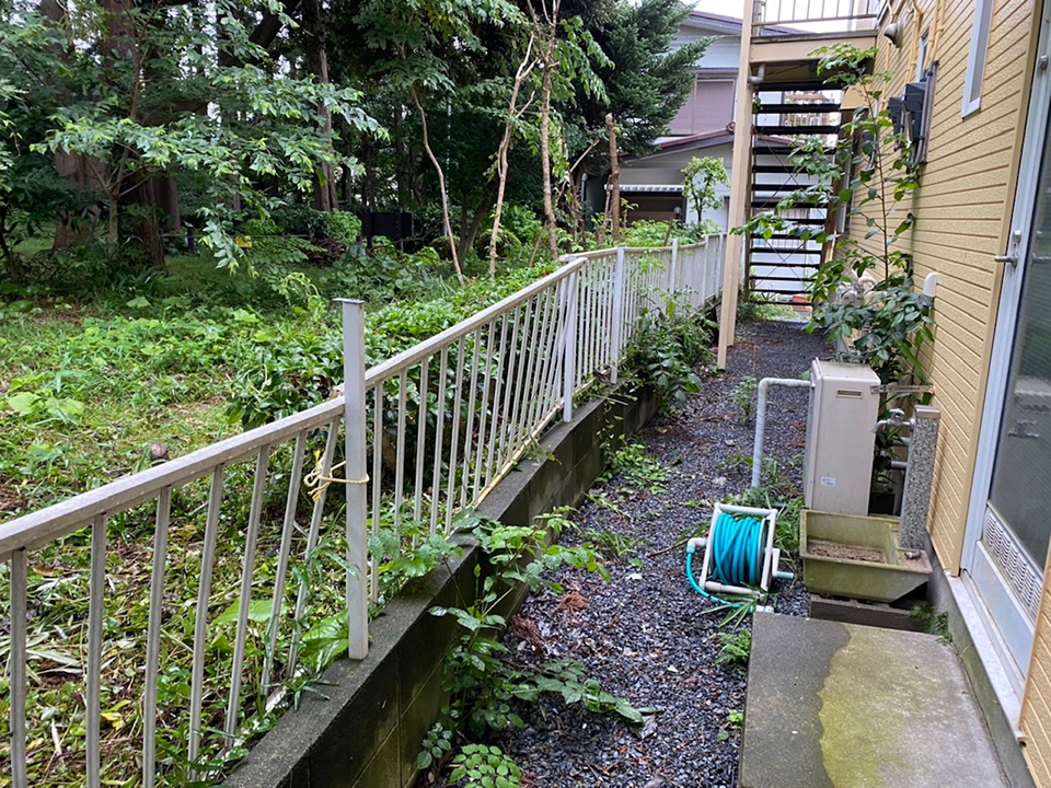 アパートフェンス交換工事 アパートフェンス交換工事